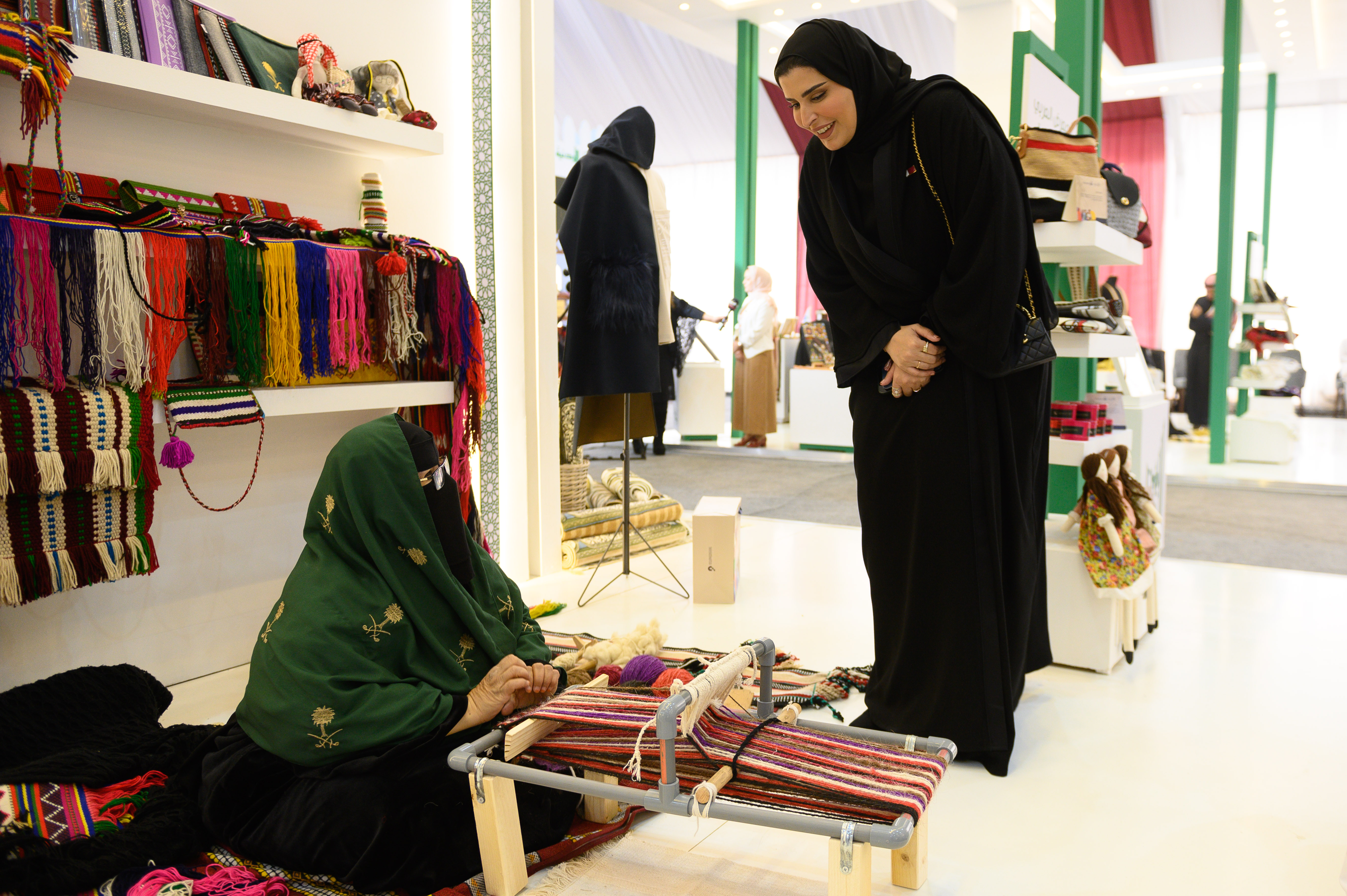 "Social Development and Family" heads the Qatar delegation participating in the first Arab Productive Families Exhibition