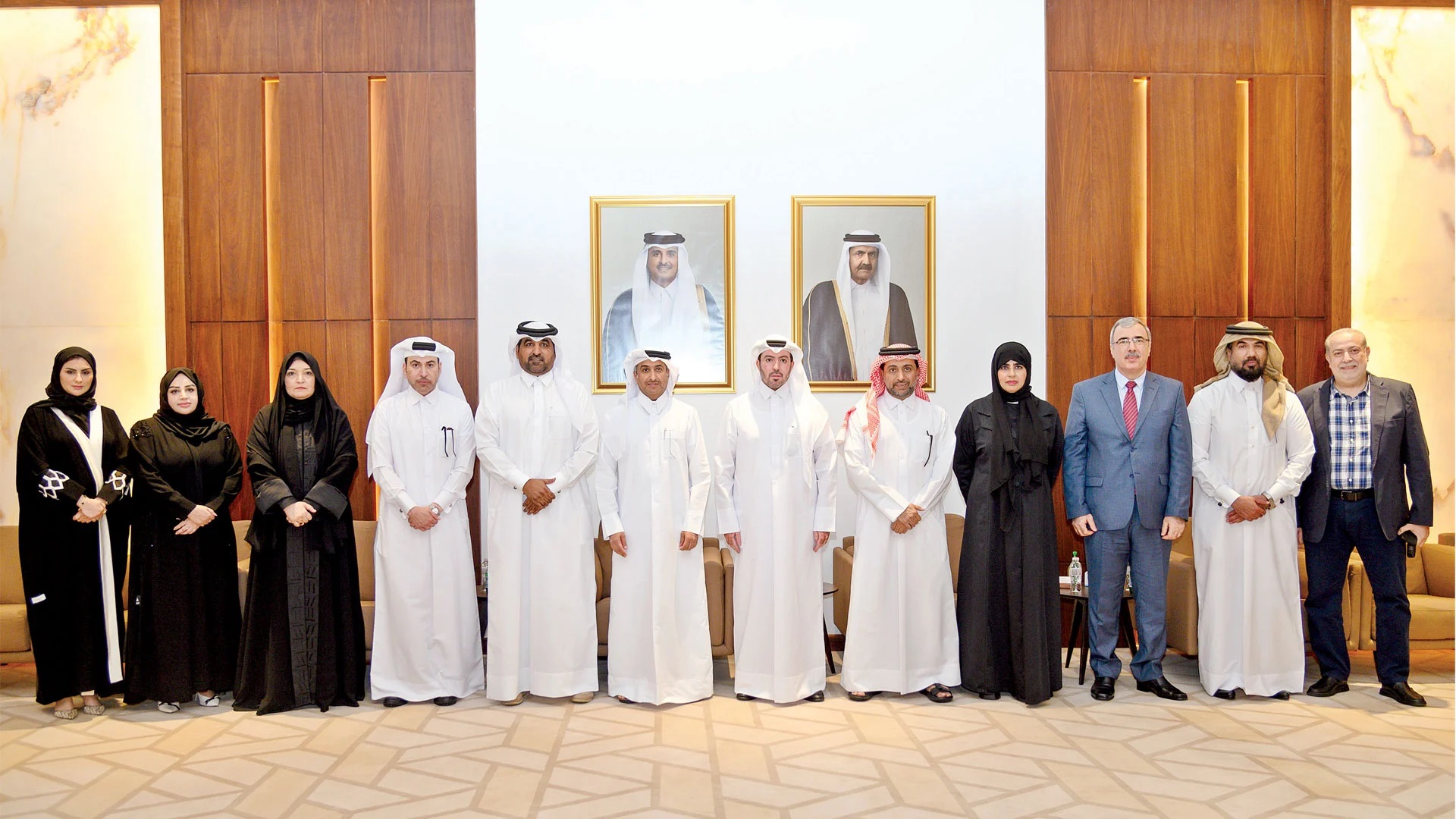 Social Development promotes cooperation with Qatar University