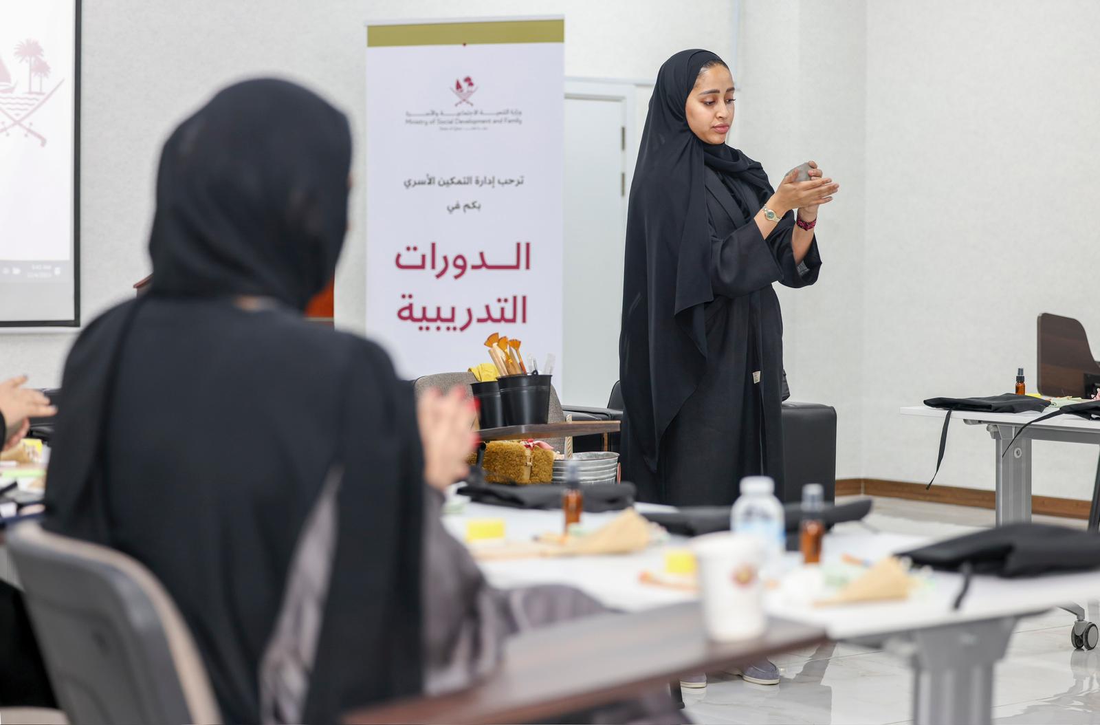 Ministry of Social development and Family implements "Make Your Cup" workshop for productive entrepreneurs