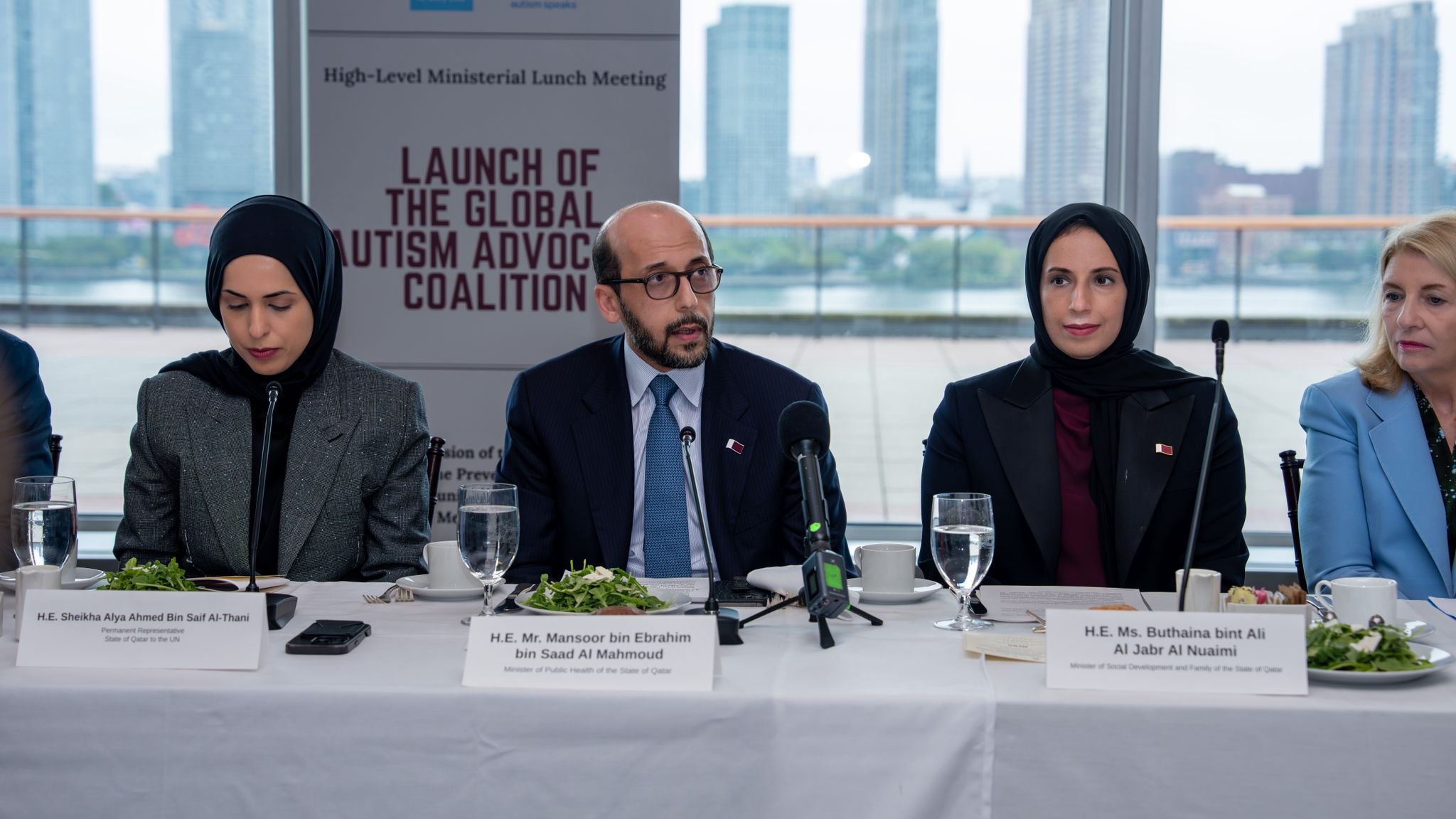   دولة قطر تشارك في إطلاق التحالف العالمي للتوحد بمقر الأمم المتحدة