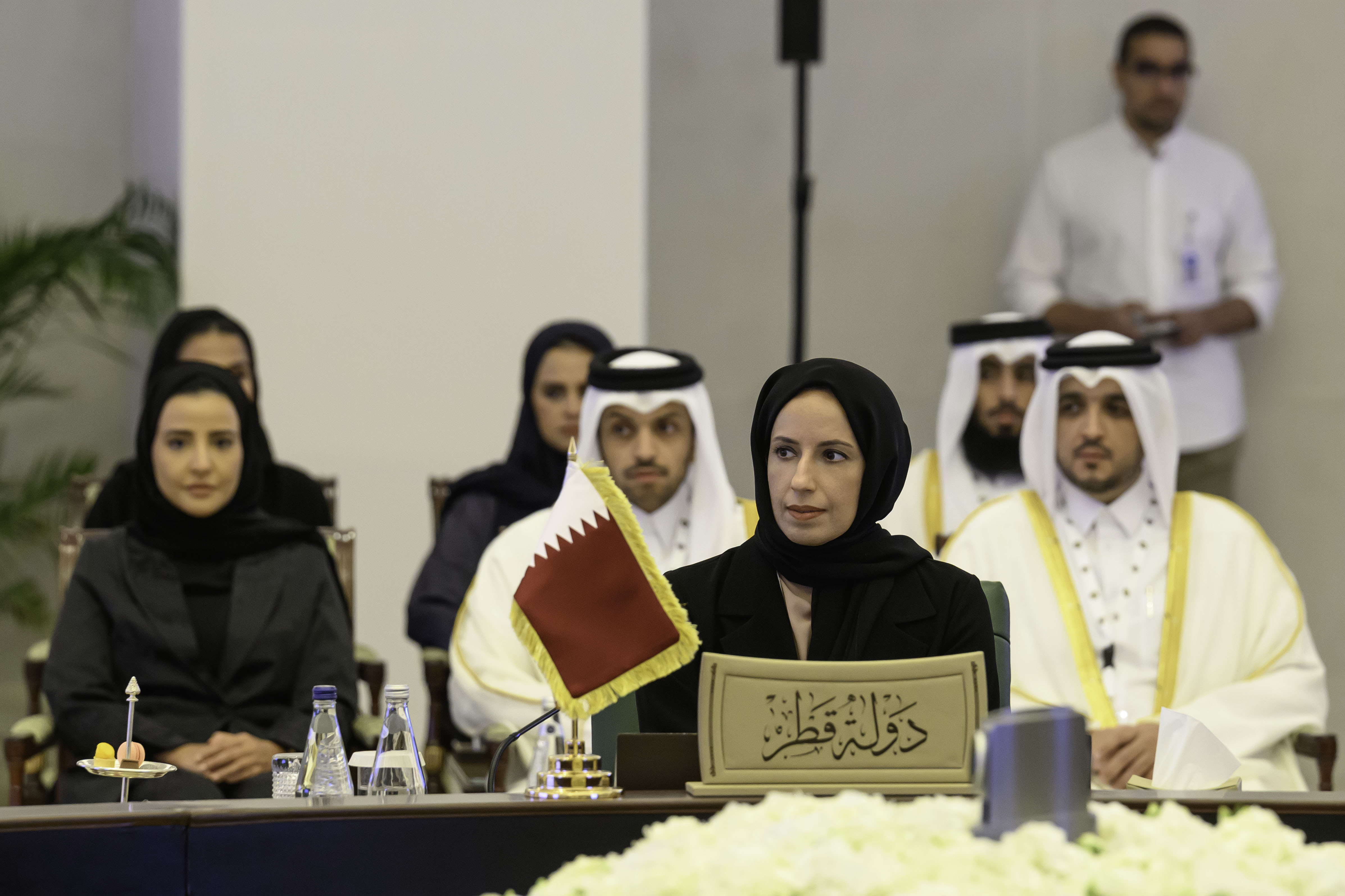 دولة قطر ممثلة بوزارة التنمية الاجتماعية والأسرة تشارك في الاجتماع الحادي عشر للجنة وزراء الشؤونوالتنمية الاجتماعية بدول مجلس التعاون